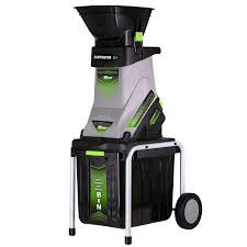 Earthwise Gs70015 15 Amp Corded Electric Garden Chipper Shredder With Collection Bin Walmart Com Wood Chipper Earthwise Electricity