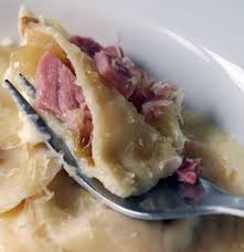 Recette De Raviolis Jambon Compotee D Endives Et Emmental Recette Recette Ravioli Maison Recette De Raviolis Recette Ravioli