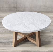 Salvaged Wood Marble Beam Round Dining Table Round Dining Table Outdoor Dining Furniture Dining Table Marble