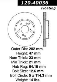 20 You Will Love 1998 Honda Crv Front Rotor Minimum