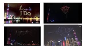This is due to how larger drones are often easier to get up in the air. What Does A Qr Code Made Of Drones In Shanghai Skyline Tell You Laptrinhx News