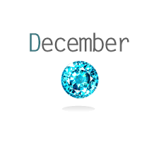 Birthstone For The Month Of December December Birthstone Blue Zircon Birthstones December Birthstone January Birth Stone