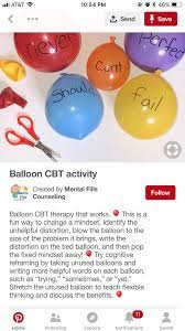 Therapy games also offer alternative outlets for expression when verbalizing thoughts and feelings proves difficult. This Activity Provides Children To Express Their Feelings Or Doubt By Writing Them On The Balloon A Art Therapy Activities Cbt Therapy Child Therapy Activities