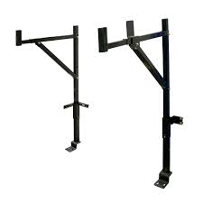 Sears has ladder racks for transporting ladders and supplies to and from the jobsite. Pro Series Heavy Duty Single Sided Ladder Rack For Trucks Htmult The Home Depot