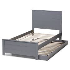 All baxton studio beds can be shipped to you at home. Baxton Studio Modern Twin Bed Trundle