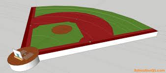 Unlike other serious sports, you can play wiffle ball game in your lawn, backyard also, the size of the playing field is optional and open to the choice of the players and the quantum of space available. How To Build A Wiffle Ball Field In Your Backyard With Sketch Drawings And Diagrams Estimation Qs