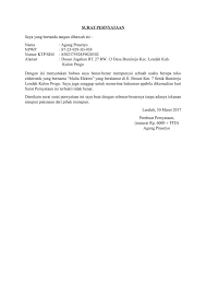 Contoh surat pernyataan kerja adalah sebuah surat mengenai kesanggupan seorang karyawan untuk bekerja dalam kondisi tertentu. Contoh Surat Keterangan Kerja Di Toko Contoh Seputar Surat