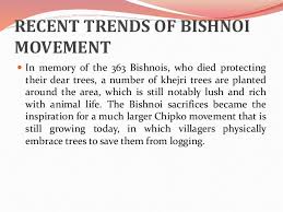 In 1790 chipko movement was started by amrita devi ( emarti devi) who refused to let the kings me. Bishnoi Movement Ppt