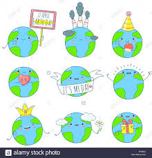 April 2020 von mimi müller. 22 April Tag Der Erde Satz Von Niedlichen Erde Symbole In Kawaii Stil Mit Lachelnden Gesicht Und Rosa Wangen Planeten Mit Blume Herz Geschenk Eps8 Stockfotografie Alamy