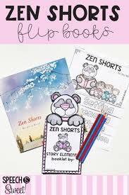 April Literature Flip Books Flip Book Spring Speech Therapy Language Therapy