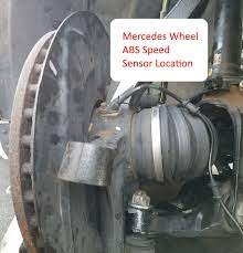 Step by step detailed video showing how to fix this ann. Mercedes Benz Abs Wheel Speed Sensor Replacement Youcanic