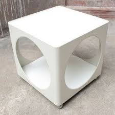 Space Age Beistelltisch Weiss Wurfelformig Conni Kern Interior Vintage Mobel Und Designklassiker In Mannheim Tisch Vintage Mobel Designklassiker