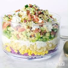 Drain and rinse in cold water. Super Food Ideas Magazine Layered Christmas Pasta Salad Facebook