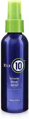 Amazon Com It S A 10 Miracle Shine Spray With Noni Oil 4 Oz Eau De Toilettes Beauty