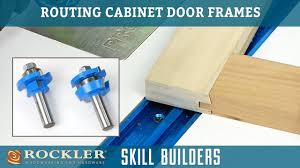 This includes hot and cold glue, dovetail joints, power fasteners. How To Make Cabinet Doors With Rail And Stile Router Bits Skill Builder Youtube