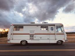 Image result for White 1970 Motor Home