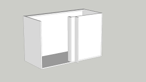 Trois étagères ikea, quelques planches en bois, de l'huile de coude, quelques. Ikea Metod Cuisine Meuble Angle 3d Warehouse