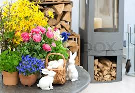60x60cm (24″x24″inch ) all images on yasheng art store are real shot. Home Interior With Spring Flowers And Stock Image Colourbox