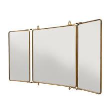 Tri Fold Mirror Full Length Three Way Vanity Mirror Trifold Mirror Mirror Wall Bathroom Wall Mounted Mirror Trifold Mirror