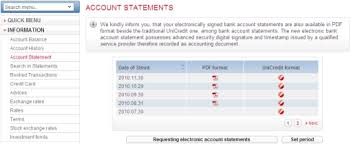 Account Statement