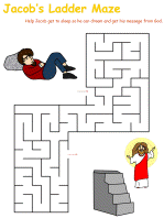 In judaism, dreams are a way in which god the painting is filled with the aura of this sublime experience. Jacob S Ladder Maze