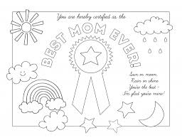 Mother S Day Certificates Mothers Day Coloring Pages Mom Coloring Pages Birthday Coloring Pages