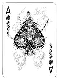 Ace Of Spades Card Black And White The Ace Of Spades Click For High Resolution Image Playing Cards Art Card Art Cards