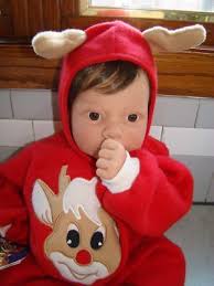 Lee Middleton Baby Rudolph By Reva Schick w/COA