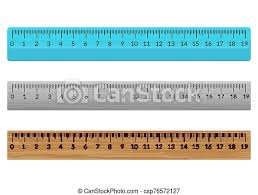 Do not use 'scaling' or 'fit' setting. Ruler School Flat Centimeter Scale Inch Rule Millimeter Plastic Wooden Isolated Illustration Canstock