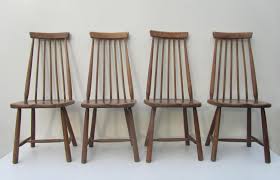 Mid Century High Back Chair Black Dining Room Dining Room Cozy Decor