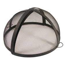 Catalina Creations 28 In Fire Pit Folding Spark Screen Ad115 Ts The Home Depot Fire Pit Screen Fire Pit Spark Screen Fire Pit Ring