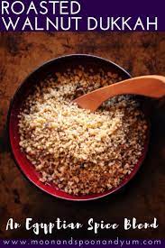 Roasted Walnut Dukkah - An Egyptian Condiment Recipe Roasted Walnuts Dairy Free Recipes Gluten Free Vegetarian Recipes