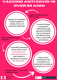 Alle 12 però il sito non funziona! Asl Rieti Campagna Vaccinazione Anti Covid 19