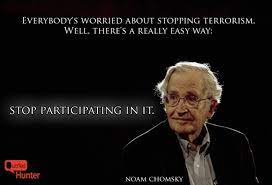 The number of people killed by the sanctions in iraq is greater than the total number of people killed by all weapons of mass destruction in all of history. Chomsky Terrorism Quotes Quotesgram