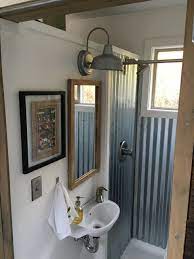 Simply Enough Tiny House Diy Tiny House Cheap Tiny House Tiny Bathroom Makeover