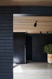 Easst architects uploaded modern black brick house through add a home. Black Brick Is Featured Throughout This Modern Australian House