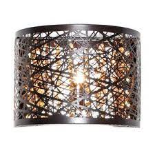 Rayna 7 Light Unique Statement Geometric Chandelier Reviews Allmodern Crystal Wall Lighting Wall Sconces Wall Sconce Lighting