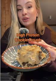 HIGH PROTEIN EATABLE COOKIE DOUGH