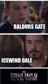 Meme Creator Funny Baldurs Gate Icewind Dale Meme Generator At Memecreator Org