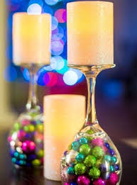 Sarap Bardagi Ile Dekoratif Mumluk Yapimi Mumluklar Sarap Bardak