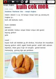 Kuih cek mek molek adalah kuih yang sangat popular di negeri kelantan. Cek Mek Molek Malaysian Food Asian Snacks Food
