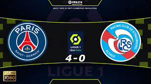 Neymar is still missing for psg because of ankle injury but the home side secured victory in the closing stages as three of the four goals came in the last 10 minutes. Psg Vs Strasbourg Ligue 1 2020 21 23 12 2020 Fifa 21 Youtube