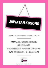 Sumber penjawatan ini adalah daripada pengiklanan asal majikan yang berkenaan. Alamat Kedai No 5 Jalan Kristal Kerja Kosong Shah Alam Facebook