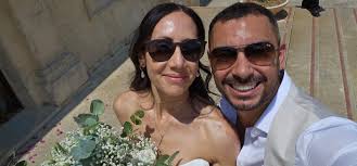 Newlyweds share their wedding news and celebration