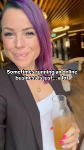 Sometimes running an online business is just... a lot. 😅, There are days  when I'm crushing it, feeling like a total boss babe, and then... BAM! 💥  Imposter syndrome hits and I'm like, "Hold up, we own ...