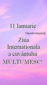 Ziua internationala a cuvantului multumesc. Facebook