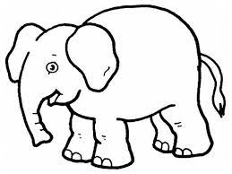 Gambar mewarnai awan untuk anak paud dan tk. Paling Bagus 27 Gambar Gajah Kartun Hitam Putih Gani Gambar