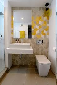 Tiles set in a diagonal pattern across the floor can help a small bathroom be perceived as larger than its actual size. Small Space Small Bathroom Design Ideas 2018 Trendecors