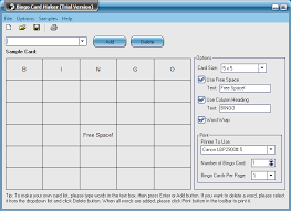Our bingo card generator randomizes your words or numbers to make unique, great looking bingo cards. Bingo Card Maker Download This Program Can Be Used To Design And Print Custom And Random Bingo Cards