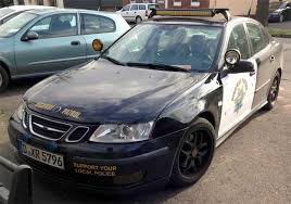 Black And White Police Car For Sale Saab Police Car For Sale Police Cars For Sale Police Cars Cars For Sale